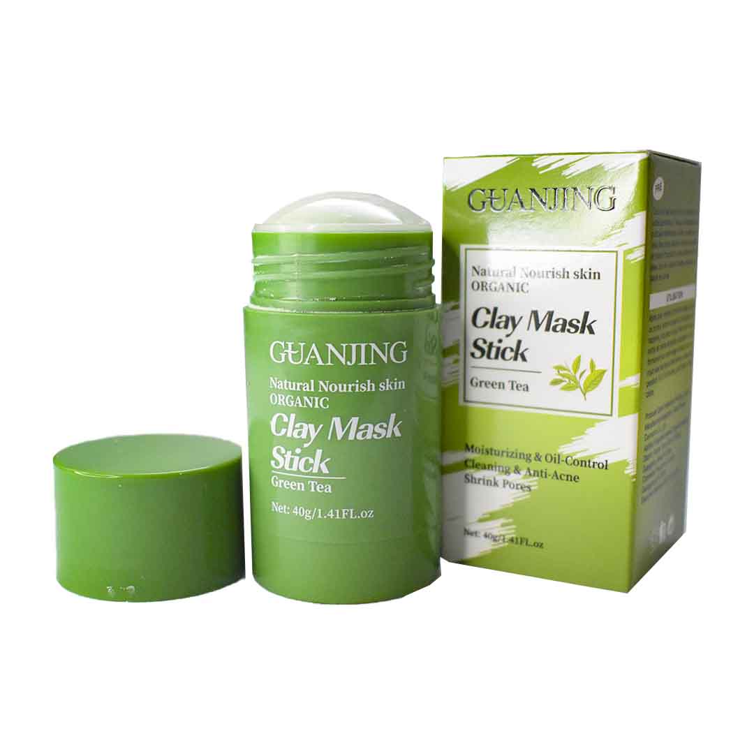 Piel limpia y suave en minutos 🍃 - Mascarilla facial de té verde 100% orgánica.